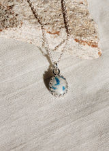 Load image into Gallery viewer, Vintage Style Silver Breast Milk Necklace