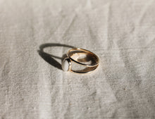 Load image into Gallery viewer, Double Gold Band Breast Milk Ring