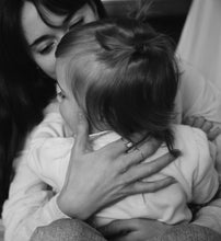 Load image into Gallery viewer, Double Gold Band Breast Milk Ring