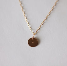 Load image into Gallery viewer, Large Initial Necklace