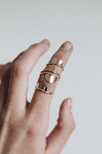 Load image into Gallery viewer, Half Moon Ring