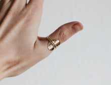 Load image into Gallery viewer, Half Moon Ring