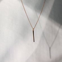 Load image into Gallery viewer, Vertical Bar Necklace