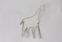 Load image into Gallery viewer, Wire Animal Mobile (7 Animals)