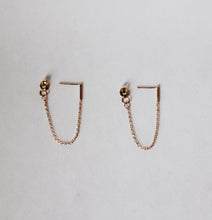 Load image into Gallery viewer, Drop Loop Earrings