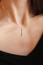 Load image into Gallery viewer, Vertical Bar Necklace