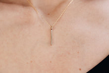 Load image into Gallery viewer, Vertical Bar Necklace